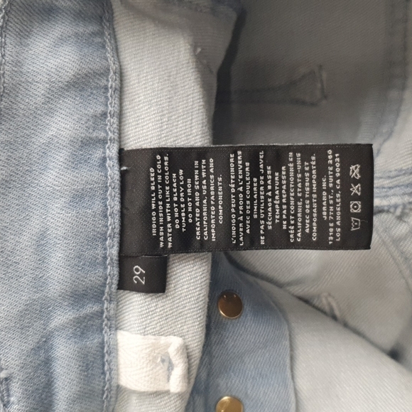 J Brand Joan Wide Leg High Rise Jeans - Picture 8 of 13